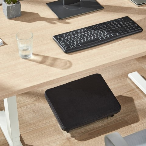 Maclean MACLEAN PODNÓŻEK ERGONOMICZNY PŁYNNIE REGULOWANY KĄT NACHYLENIA Z PODUSZKĄ MC-460
