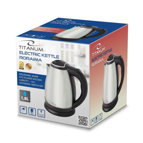 Esperanza TITANUM CZAJNIK ELEKTRYCZNY RORAIMA 1.8 L INOX TKK102X Esperanza TITANUM CZAJNIK ELEKTRYCZNY RORAIMA 1.8 L INOX TKK102X