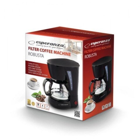 Esperanza Ekspres przelewowy Esperanza Robusta EKC006 (650W; kolor czarny) Esperanza Ekspres przelewowy Esperanza Robusta EKC006 (650W; kolor czarny)