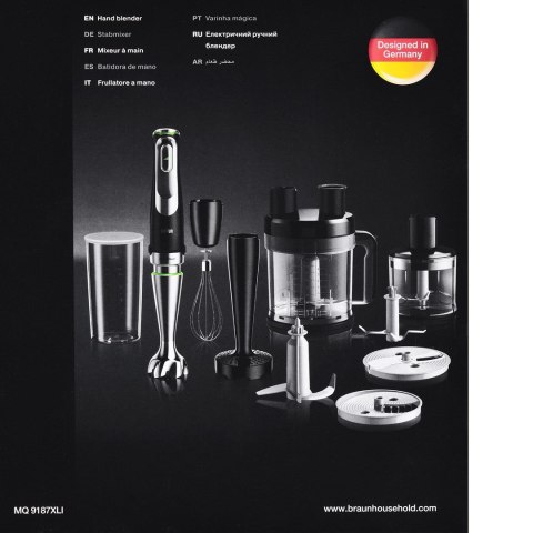 Braun Blender ręczny BRAUN MQ 9187XLI