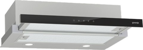 Gorenje Okap teleskopowy GORENJE TH64E3SGB - front czarne szkło Gorenje Okap teleskopowy GORENJE TH64E3SGB - front czarne szkło