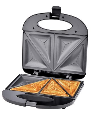 Esperanza Opiekacz do kanapek Esperanza ASIAGO EKT011 (1000W; kolor czarno-srebrny)