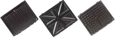 Ravanson Opiekacz 3 w 1 Ravanson OP-7050 (1200W; kolor czarny)