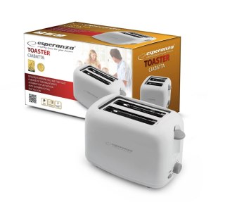 Esperanza Toster Esperanza Ciabatta EKT002 (600W; kolor biały)