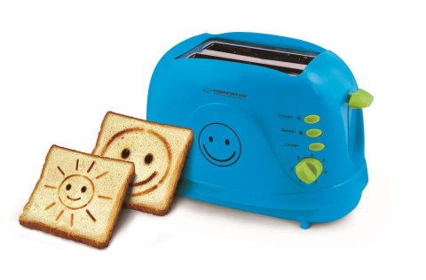 Esperanza Toster Esperanza Smiley EKT003B (750W; kolor niebieski)