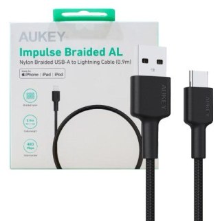 AUKEY AUKEY CB-CD30 KABEL USB-C QC PD 0.9M 3A NYLON