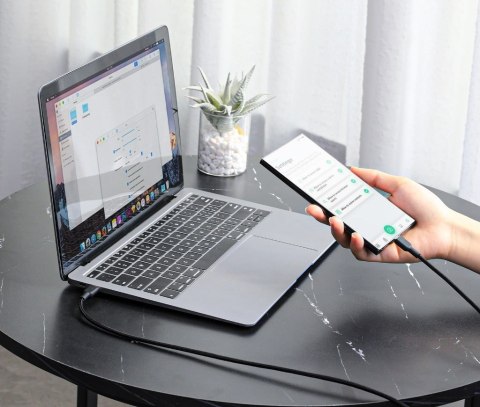AUKEY AUKEY CB-NCC1 KABEL USB-C QC PD 1M 3A 60W NYLON