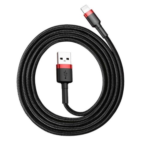 Baseus Kabel Baseus CALKLF-C19 (Lightning M - USB 2.0 M; 2m; kolor czarno-czerwony) Baseus Kabel Baseus CALKLF-C19 (Lightning M - USB 2.0 M; 2m; kolor czarno-czerwony)