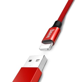 Baseus Kabel Baseus Yiven CALYW-A09 (USB 2.0 - Lightning ; 1,8m; kolor czerwony)