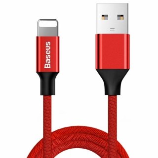 Baseus Kabel Baseus Yiven CALYW-A09 (USB 2.0 - Lightning ; 1,8m; kolor czerwony)
