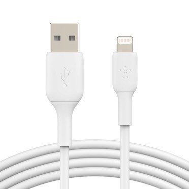 Belkin Kabel Belkin BoostCharge Lightning to USB-A Cable 3m White Belkin Kabel Belkin BoostCharge Lightning to USB-A Cable 3m White