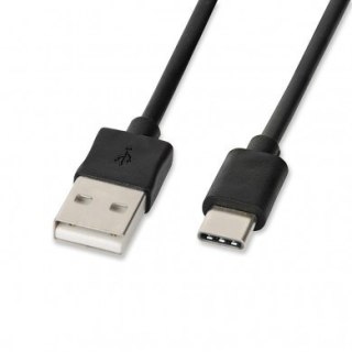 IBOX Kabel IBOX USB TYP-C, 2A 1M IKUMTC (USB 2.0 typu A M - USB typu C M; 1m; kolor czarny)