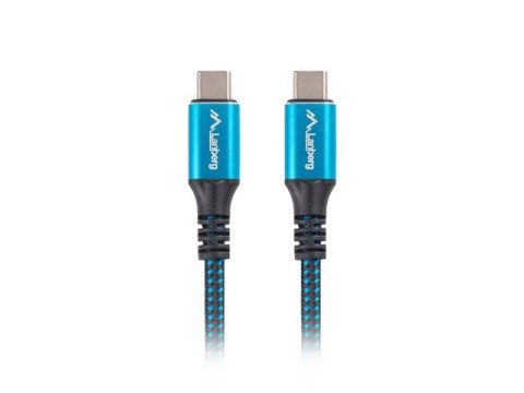 Lanberg LANBERG KABEL USB-C M/M 4.0 0.5M 100W 8K 30HZ CA-CMCM-45CU-0005-BK