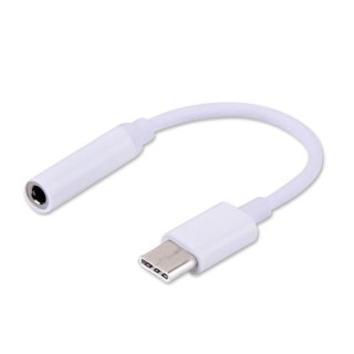 SAVIO Adapter SAVIO AK-35 (Gniazdo typ C - Jack stereo 3,5 mm ; 0,12m; kolor biały)