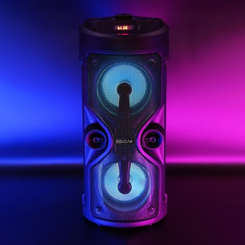 SQUEAK SQUEAK GŁOŚNIK KARAOKE HARMONY BLUETOOTH 5.0, RADIO FM, MICROSD, AUX, USB SQ1004 SQUEAK SQUEAK GŁOŚNIK KARAOKE HARMONY BLUETOOTH 5.0, RADIO FM, MICROSD, AUX, USB SQ1004