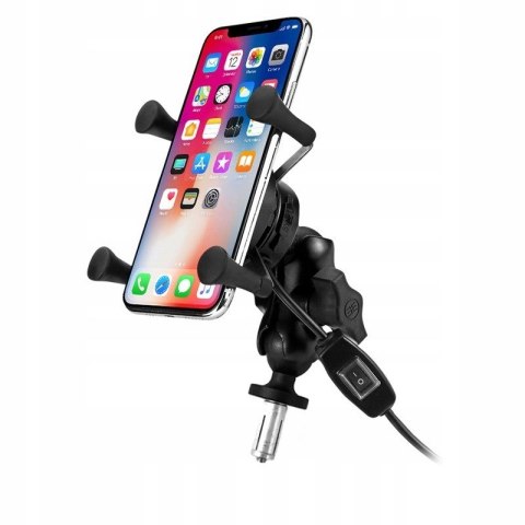 FreedConn Uchwyt na telefon i ładowarka indukcyjna FreedConn MC7W 10W + USB