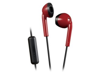 JVC Słuchawki JVC HA-F19M-RB (douszne; TAK - Przewodowy; kolor czerwony