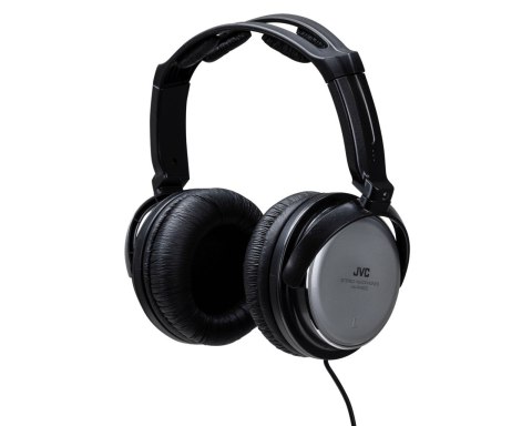 JVC Słuchawki JVC HAR-X500E (nauszne, czarne) JVC Słuchawki JVC HAR-X500E (nauszne, czarne)