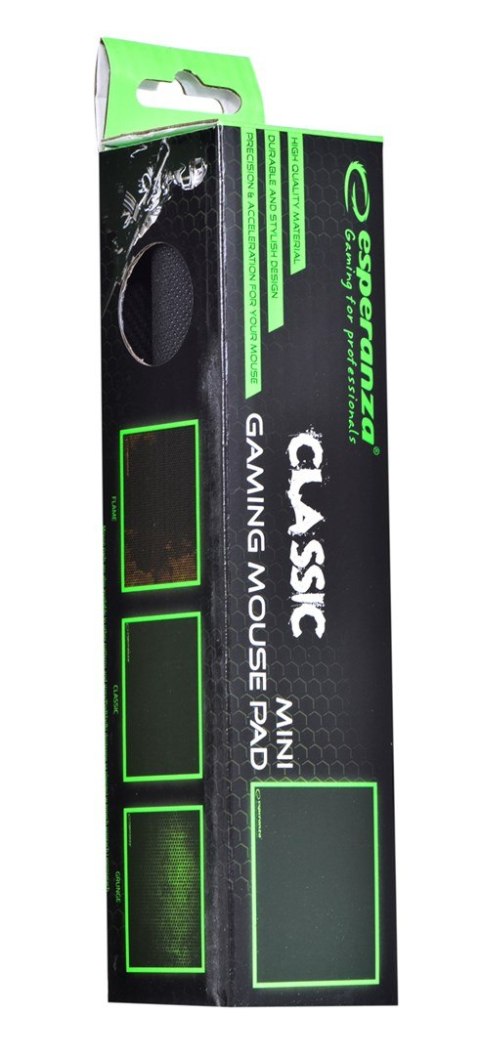 Esperanza Podkładka gamingowa pod mysz Esperanza Classic EGP101K (250mm x 200mm) Esperanza Podkładka gamingowa pod mysz Esperanza Classic EGP101K (250mm x 200mm)