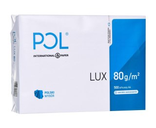 Igepa Papier xero ksero biurowy POLLUX (A4; 80g/m2; 500 szt.arkuszy; kolor biały, matowy)