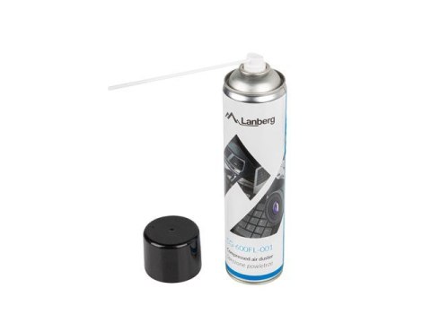 Lanberg LANBERG SPRĘŻONE POWIETRZE AIR DUSTER 600ML CG-600FL-001 Lanberg LANBERG SPRĘŻONE POWIETRZE AIR DUSTER 600ML CG-600FL-001
