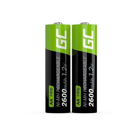 Green Cell GREEN CELL AKUMULATORKI PALUSZKI 2X AA R6 2600MAH