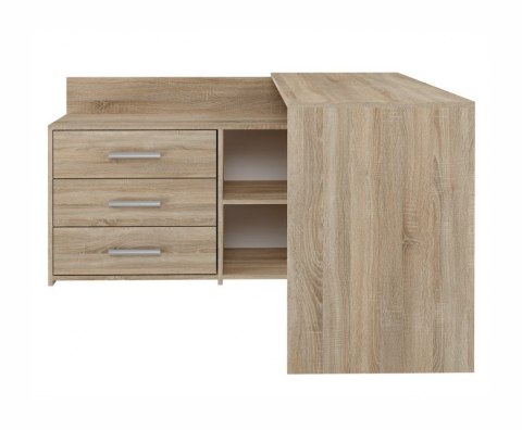 TOP E SHOP Biurko narożne + komoda DANY 120x50xH76 sonoma TOP E SHOP Biurko narożne + komoda DANY 120x50xH76 sonoma