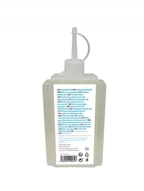 Hewlett-Packard HP Olej do niszczarek 120ml Hewlett-Packard HP Olej do niszczarek 120ml