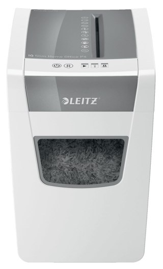 LEITZ Leitz Niszczarka IQ Home Office Slim P4, 10 kartek, 23 l kosz