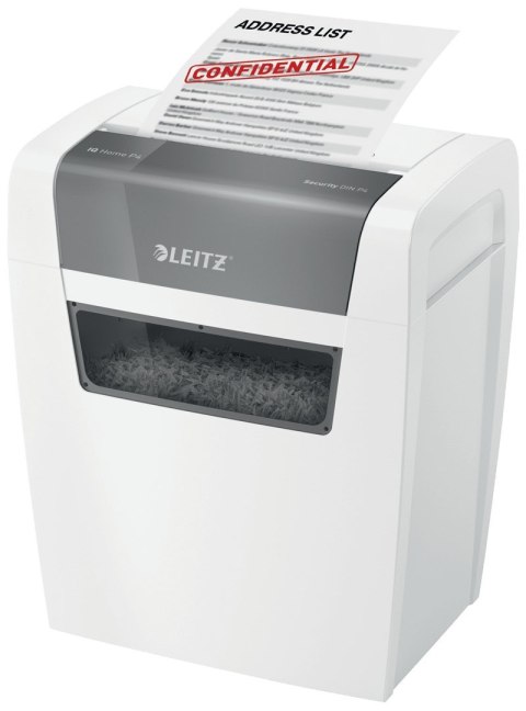 LEITZ Leitz Niszczarka IQ Home, P4, 6 kartek, 15 l kosz LEITZ Leitz Niszczarka IQ Home, P4, 6 kartek, 15 l kosz