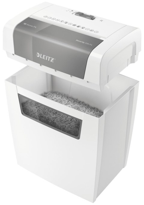 LEITZ Leitz Niszczarka IQ Home, P4, 6 kartek, 15 l kosz LEITZ Leitz Niszczarka IQ Home, P4, 6 kartek, 15 l kosz