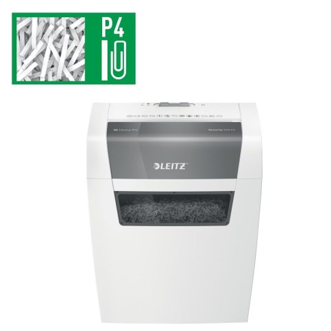 LEITZ Leitz Niszczarka IQ Home, P4, 6 kartek, 15 l kosz LEITZ Leitz Niszczarka IQ Home, P4, 6 kartek, 15 l kosz