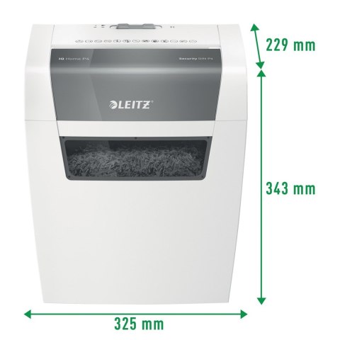 LEITZ Leitz Niszczarka IQ Home, P4, 6 kartek, 15 l kosz LEITZ Leitz Niszczarka IQ Home, P4, 6 kartek, 15 l kosz