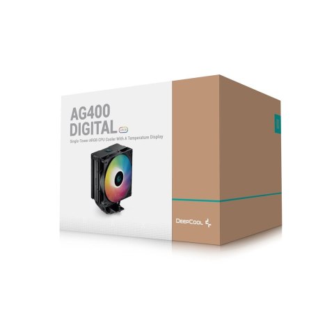 DEEPCOOL Chłodzenie DeepCool AG400 DIGITAL ARGB DEEPCOOL Chłodzenie DeepCool AG400 DIGITAL ARGB