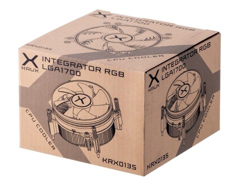 KRUX Chłodzenie KRUX Integrator RGB 92mm LGA1700 KRUX Chłodzenie KRUX Integrator RGB 92mm LGA1700