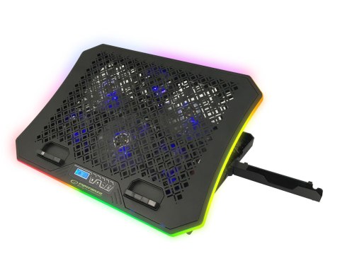 Esperanza ESPERANZA PODSTAWKA CHŁODZĄCA GAMING Z PODSTAWKĄ NA TELEFON RGB GALERNE EGC109