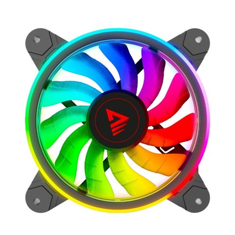 SAVIO SAVIO ZESTAW 4 WENTYLATORÓW ARGB 120 MM WRAZ Z KONTROLEREM ORAZ PILOTEM FAN-01 SAVIO SAVIO ZESTAW 4 WENTYLATORÓW ARGB 120 MM WRAZ Z KONTROLEREM ORAZ PILOTEM FAN-01