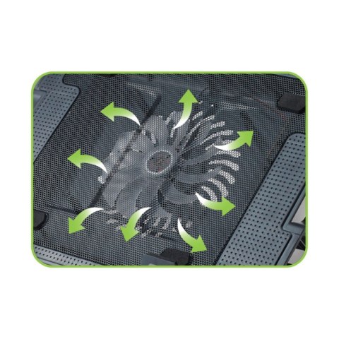 TECHly TECHLY PODSTAWKA CHŁODZĄCA WENTYLATOR POD LAPTOPA TECHly TECHLY PODSTAWKA CHŁODZĄCA WENTYLATOR POD LAPTOPA