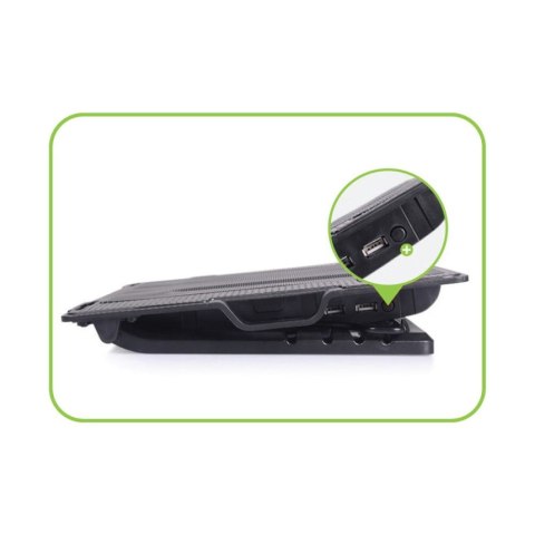 TECHly TECHLY PODSTAWKA CHŁODZĄCA WENTYLATOR POD LAPTOPA TECHly TECHLY PODSTAWKA CHŁODZĄCA WENTYLATOR POD LAPTOPA