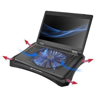 Thermaltake Podkładka chłodząca pod laptop Thermaltake Massive V20 CL-N004-PL20BL-A (17.x cala; 1 wentylator)