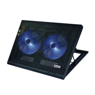 VAKOSS Podstawka chłodząca pod notebook VAKOSS LF-2463UK (17.x cala; 2 wentylatory; HUB)