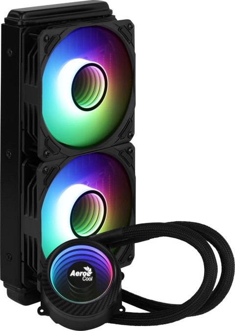Aerocool Chłodzenie wodne AEROCOOL PGS MIRAGE L240 ARGB BK