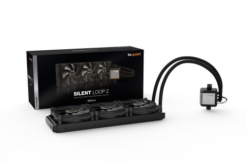 BE QUIET! Chłodzenie wodne be quiet! SILENT LOOP 2 360mm dla Intel (1700,1200,2066,1150,1151,1155,2011) oraz AMD (AM5,AM4,sTRX4,TR4(option