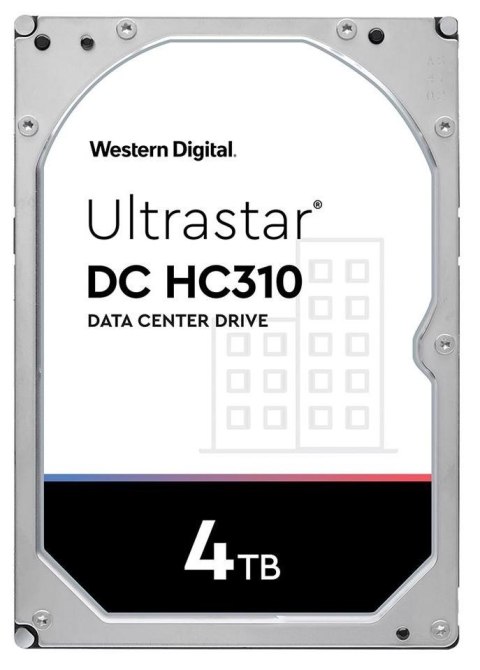 Western Digital Dysk serwerowy HDD Western Digital Ultrastar DC HC310 (7K6) HUS726T4TAL5204 (4 TB; 3.5"; SAS3)