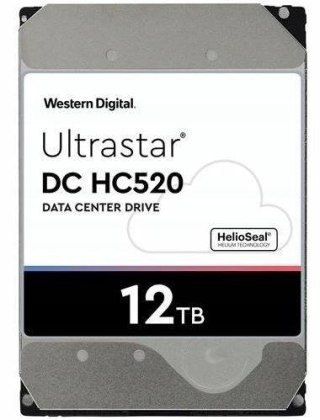 Western Digital Dysk serwerowy HDD Western Digital Ultrastar DC HC520 (He12) HUH721212ALE600 (12 TB; 3.5"; SATA III)