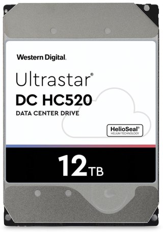 Western Digital Dysk serwerowy HDD Western Digital Ultrastar DC HC520 (He12) HUH721212ALE604 (12 TB; 3.5"; SATA III)