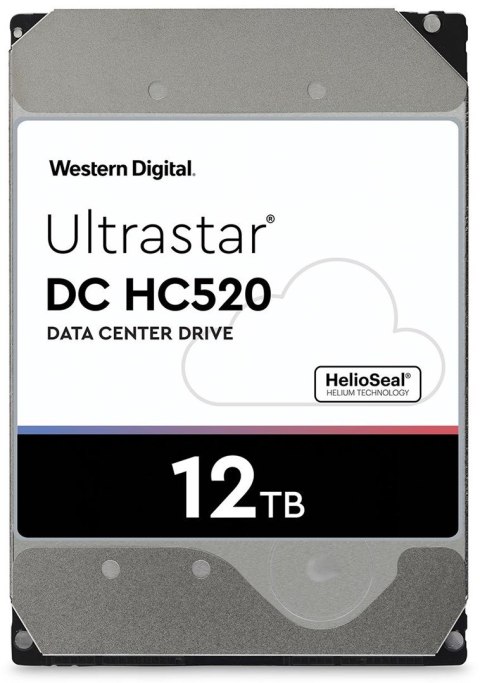 Western Digital Dysk serwerowy HDD Western Digital Ultrastar DC HC520 (He12) HUH721212ALE604 (12 TB; 3.5"; SATA III)