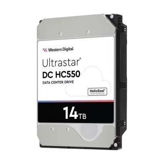 Western Digital Dysk serwerowy HDD Western Digital Ultrastar DC HC550 WUH721814ALE6L4 (14 TB; 3.5"; SATA III)