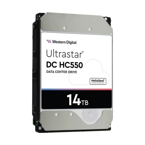 Western Digital Dysk serwerowy HDD Western Digital Ultrastar DC HC550 WUH721814ALE6L4 (14 TB; 3.5"; SATA III) Western Digital Dysk serwerowy HDD Western Digital Ultrastar DC HC550 WUH721814ALE6L4 (14 TB; 3.5"; SATA III)