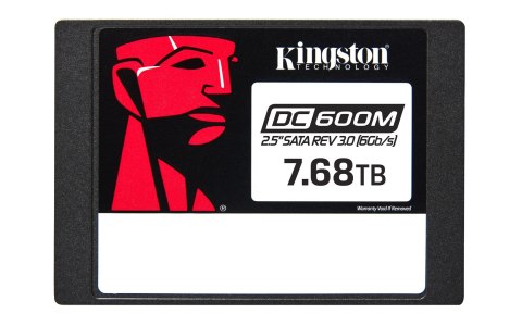 Kingston Dysk SSD Kingston DC600M 7.68TB SATA 2.5" SEDC600M/7680G (DWPD 1)